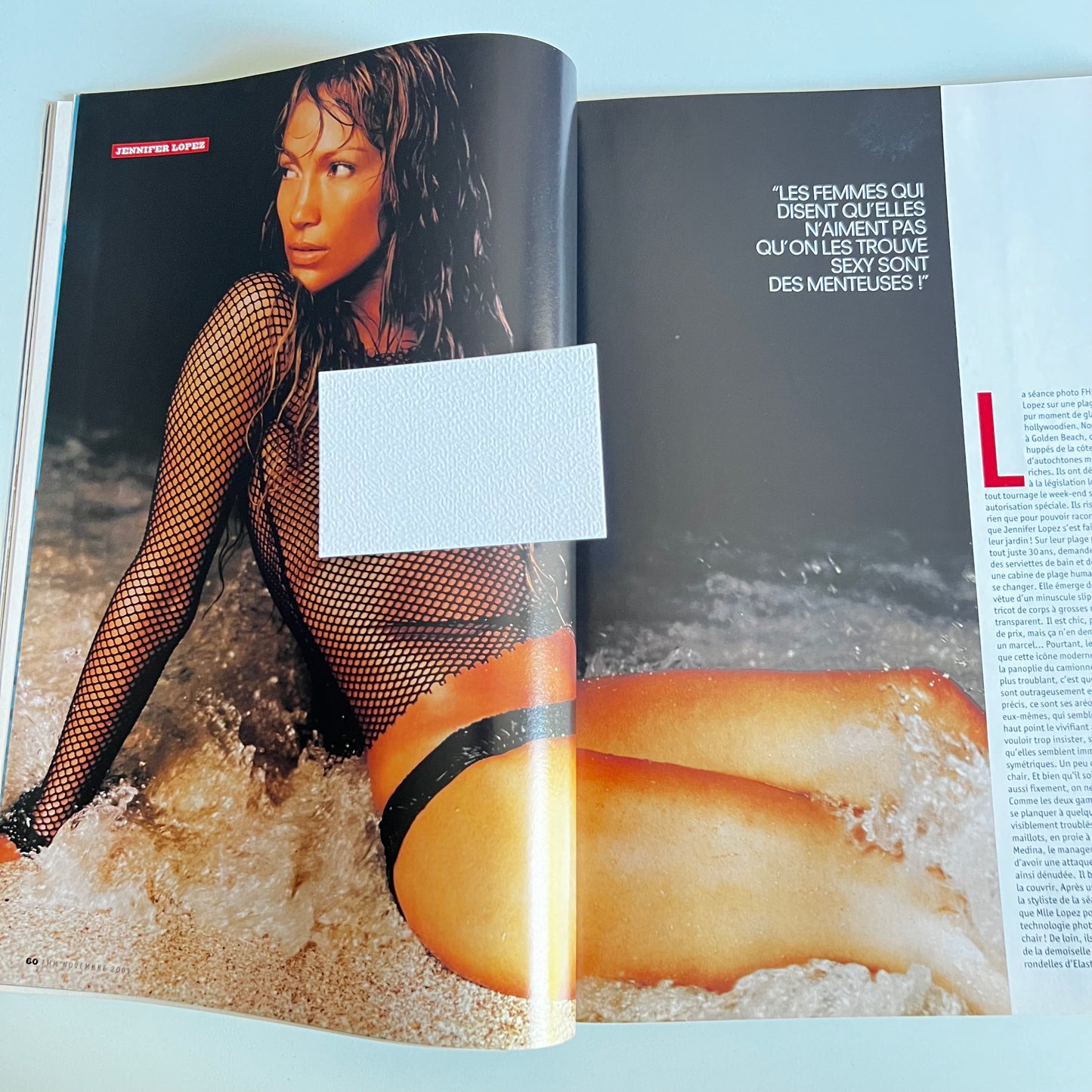 Magazine FHM - Jennifer Lopez - Nº28 Novembre 2001