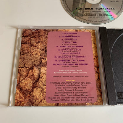 CD - Yami Bolo - Warmonger - 1995