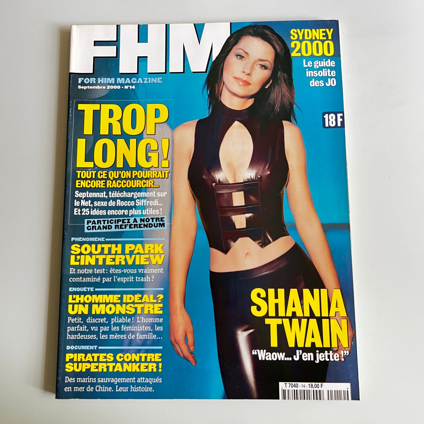 Magazine FHM - Shania Twain - Nº14 Septembre 2000
