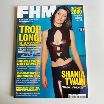 Magazine FHM - Shania Twain - Nº14 Septembre 2000
