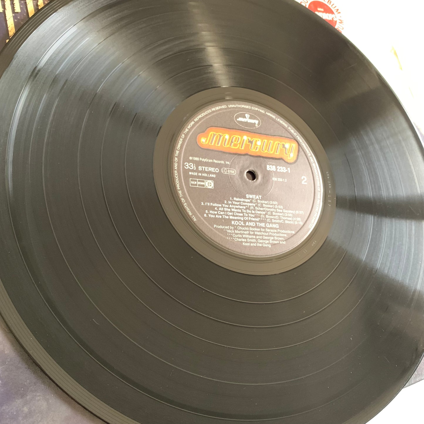 Kool & The Gang - Sweat - LP 1989