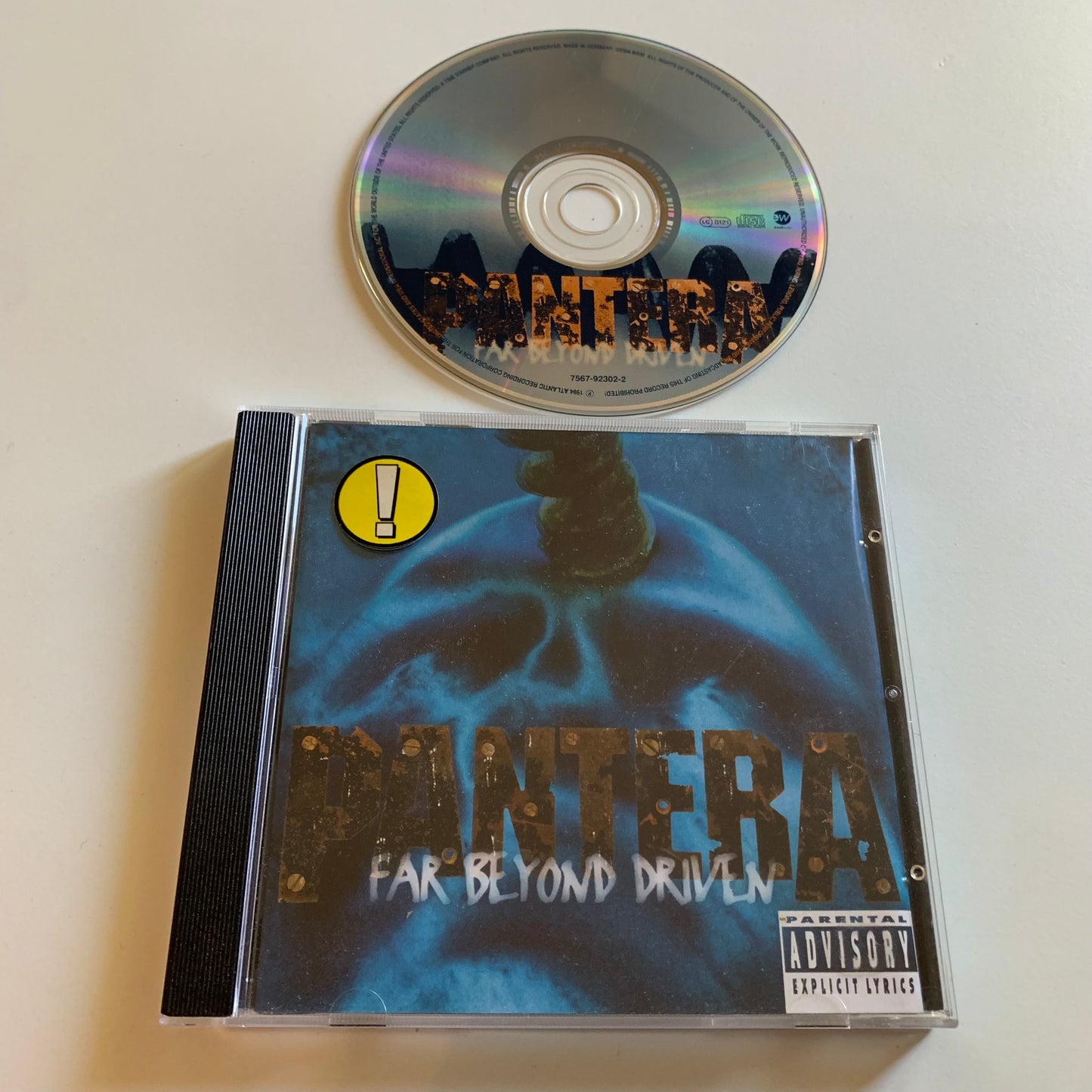 CD - Pantera - Far Beyond Driven - 1994 Occasion