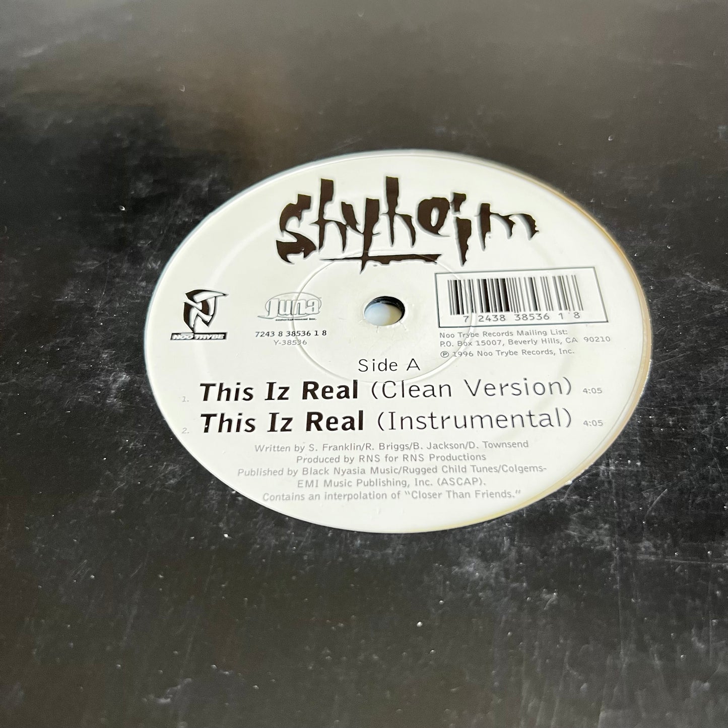Shyheim - This Iz Real - Single 1996