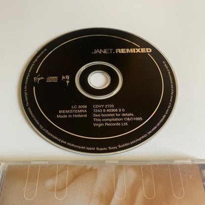 CD - Janet Jackson - Remixed - 1995 Occasion