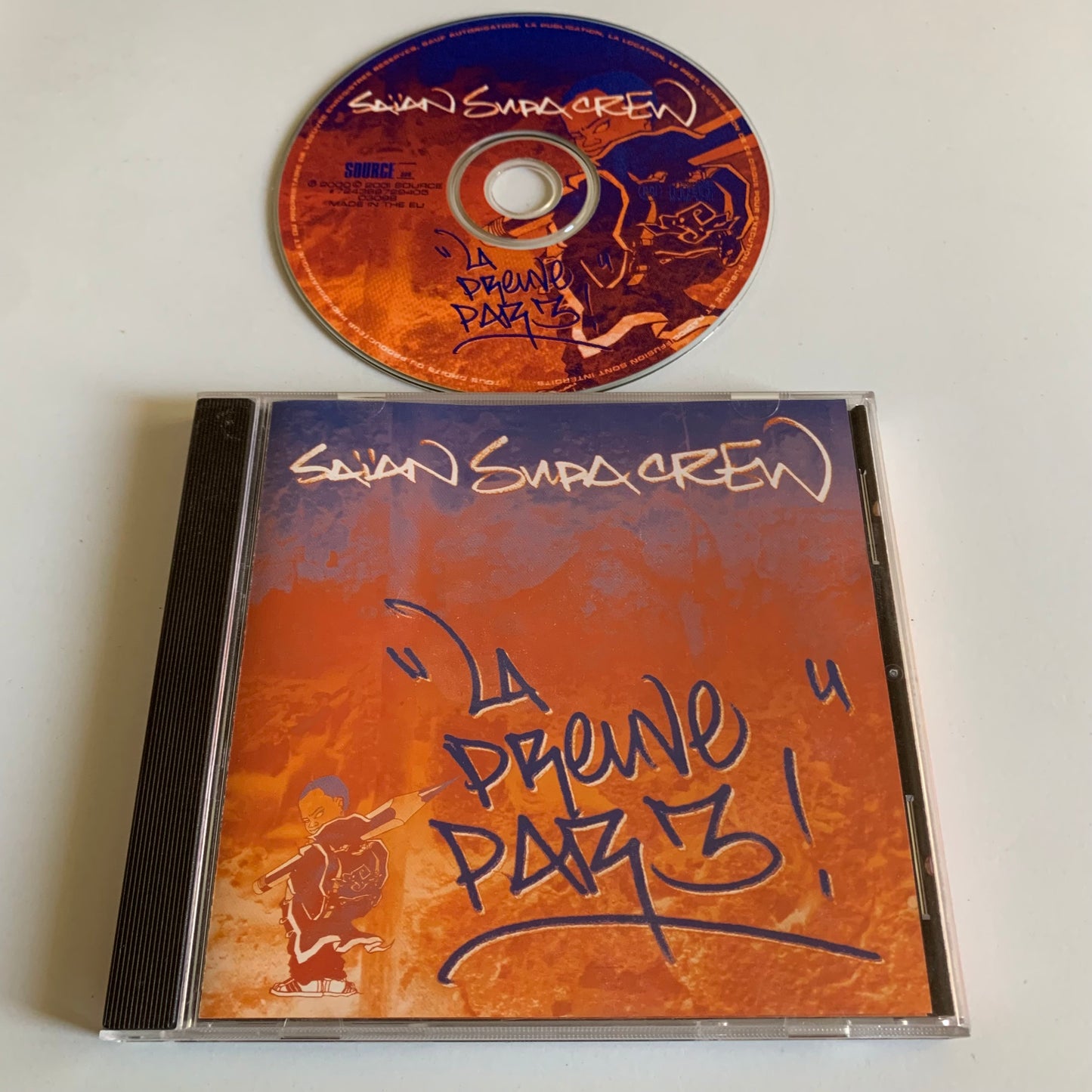 CD Saïan Supa Crew - La Preuve Par 3 - 2001 Occasion