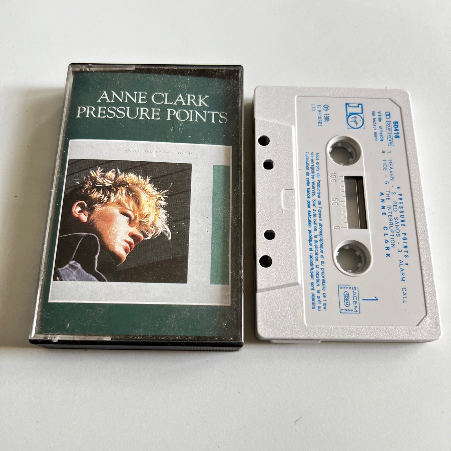 Anne Clark - Pressure Points - 1985