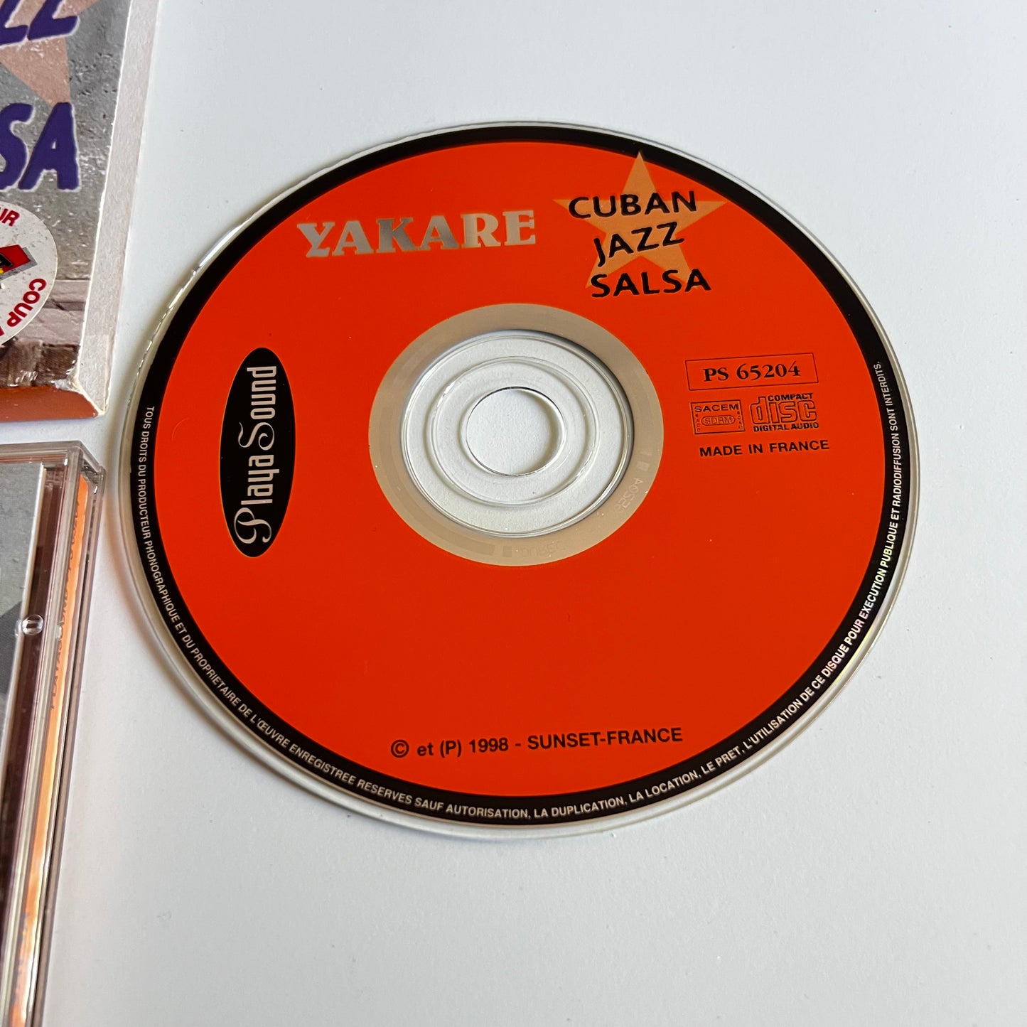CD - Yakare - Cuban Jazz Salsa - 1998