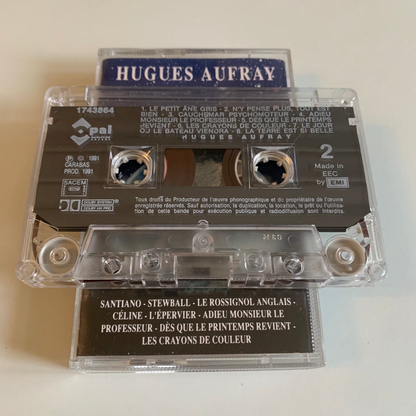 Hugues Aufray - La Terre Est Si Belle - 1991