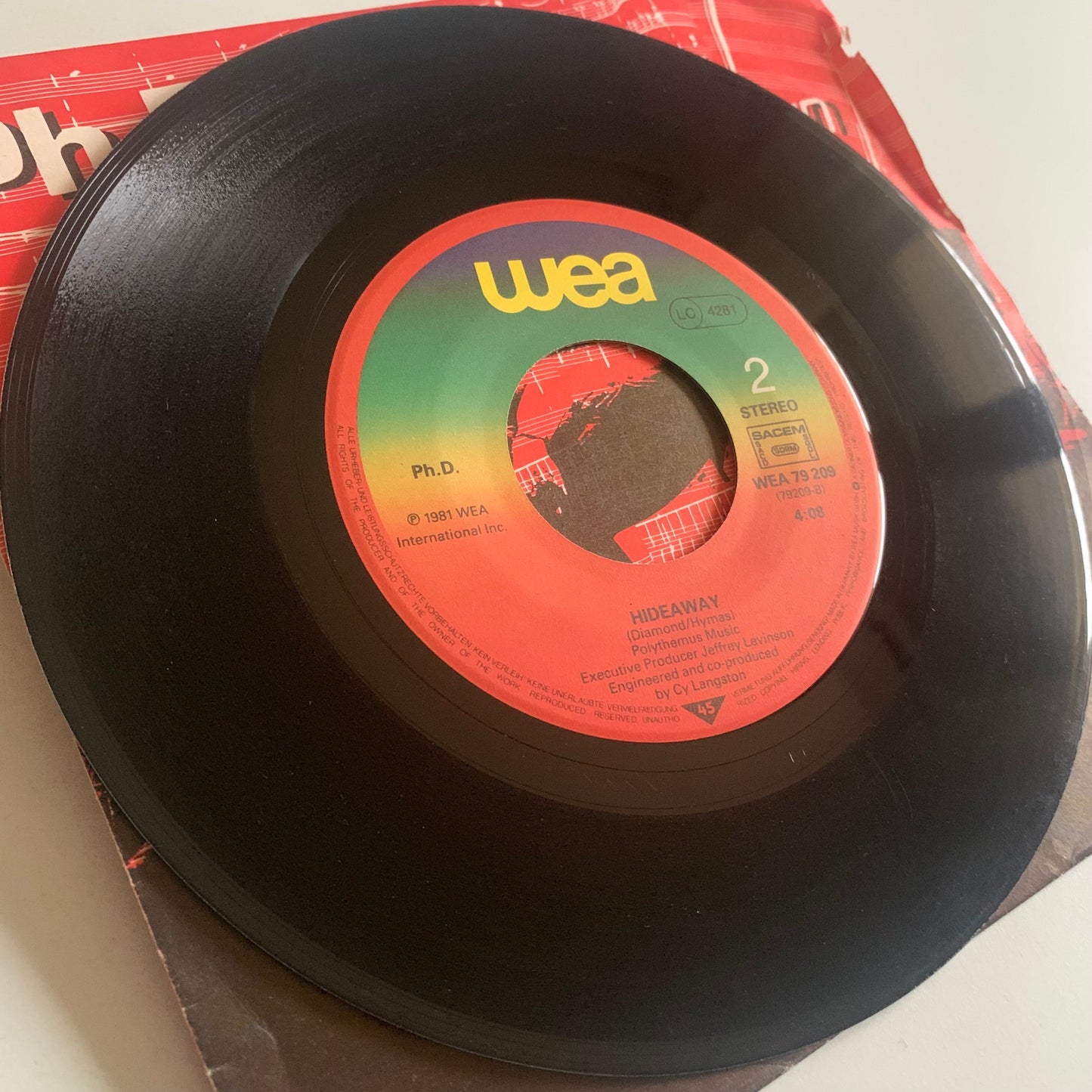 Ph.D. - I Won't Let You Down - Single 1981