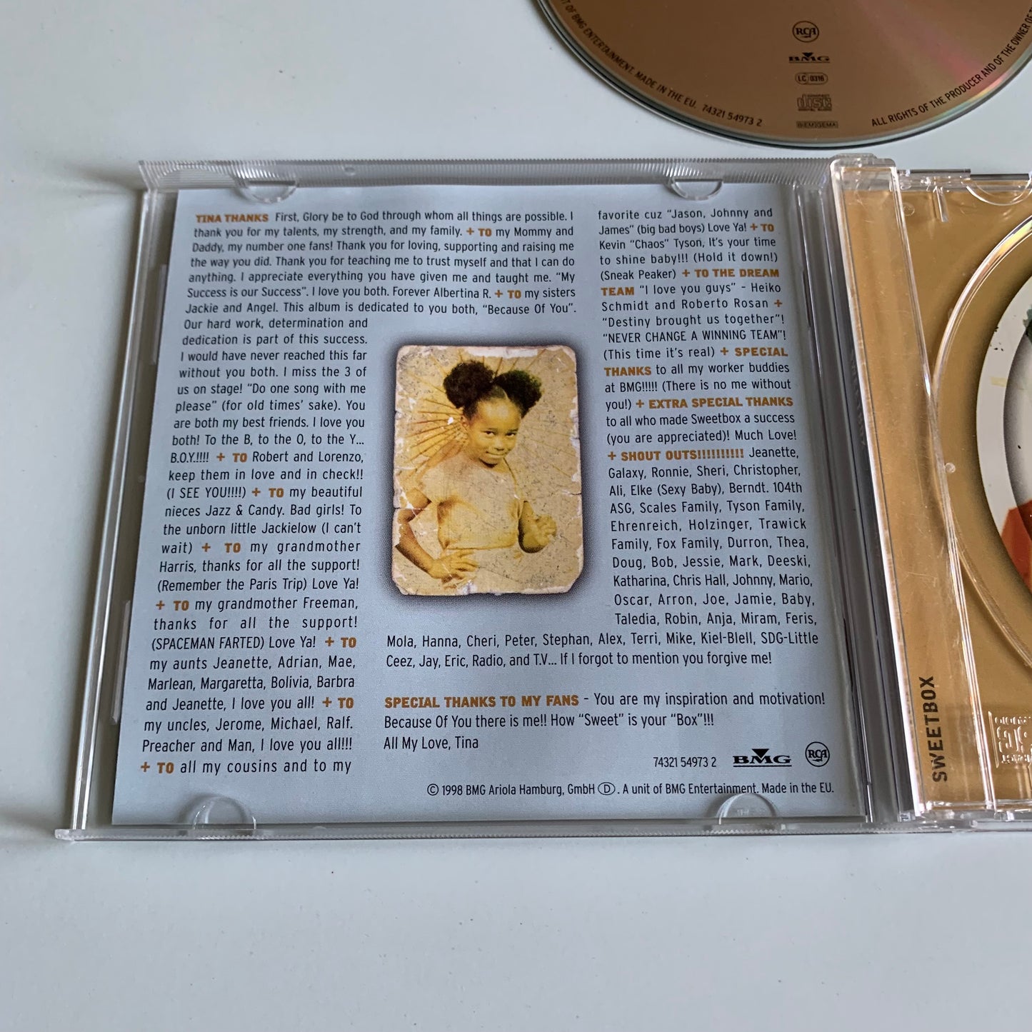 CD - Sweetbox - Sweetbox - 1998