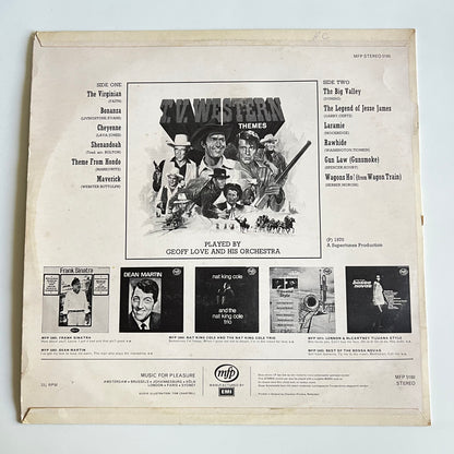 Geoff Love & His Orchestra - Great T.V. Western Themes - LP 1971