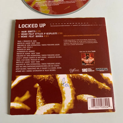 CD - Akon Feat Booba - Locked Up - Single 2004 Occasion