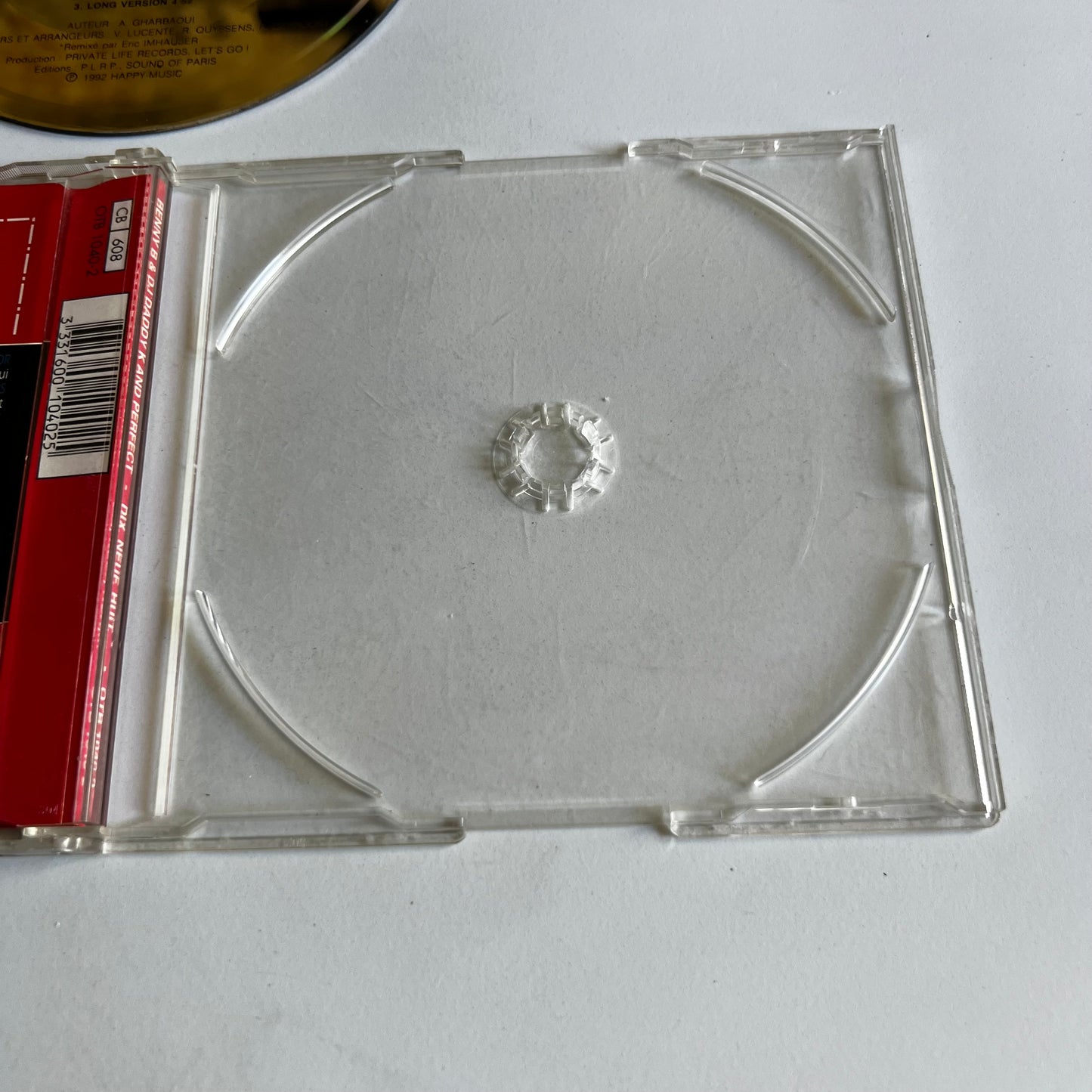 CD - Benny B - DJ Daddy K - Perfect - Dix, Neuf, Huit - Single 1992