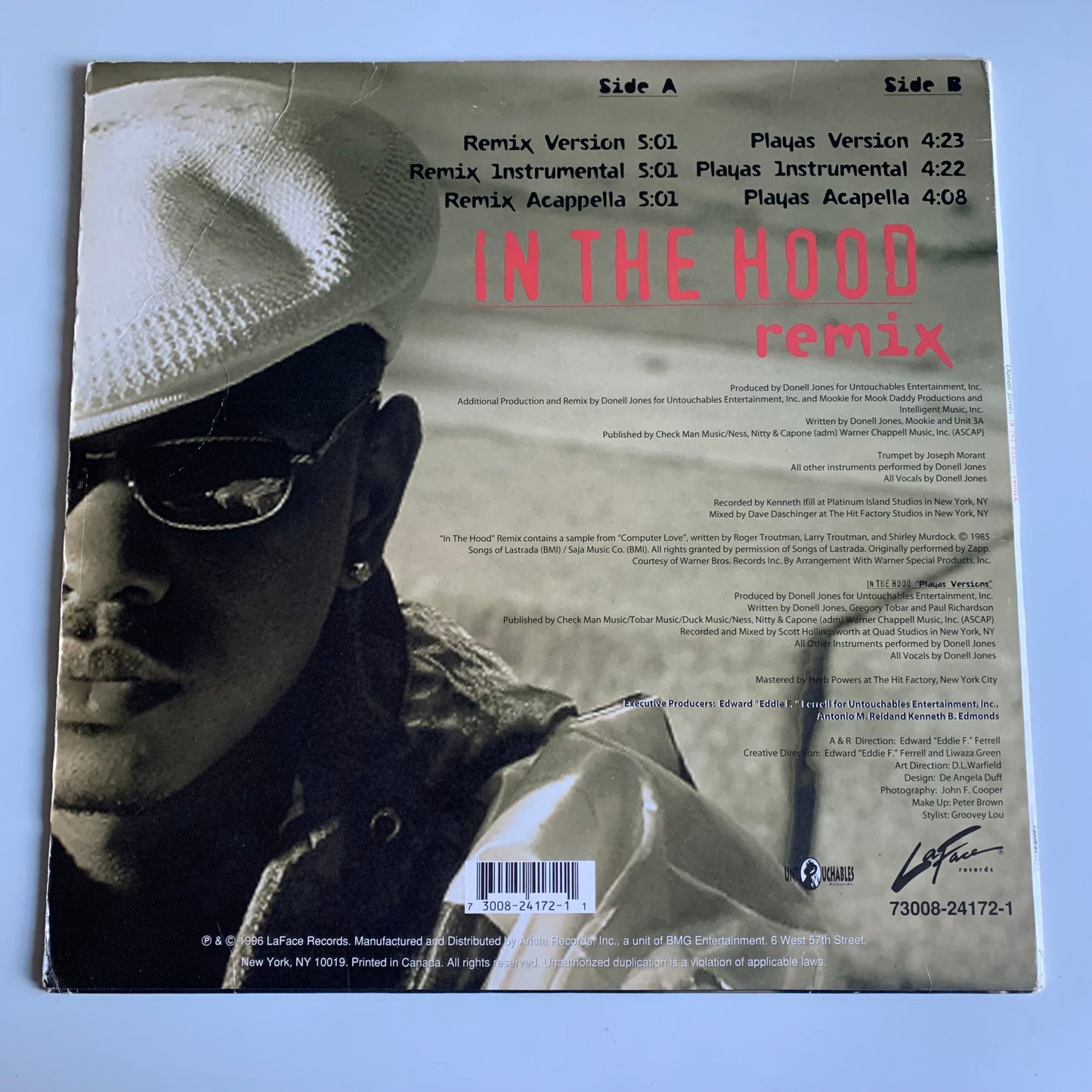 Donell Jones - In The Hood (Remix) - Single 1996 Occasion