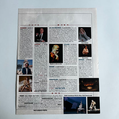 Affiche Originale Concert Sting 1993 - Page de Magazine 30x23cm