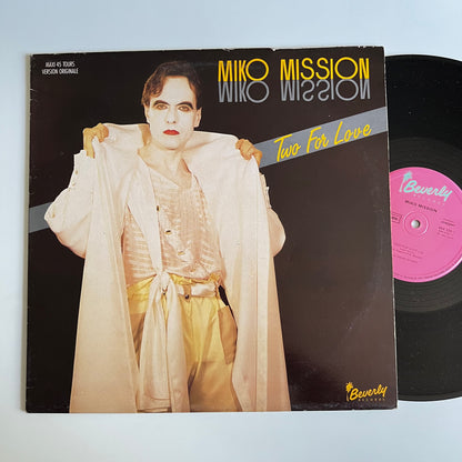 Miko Mission - Two For Love - Maxi Single 1985