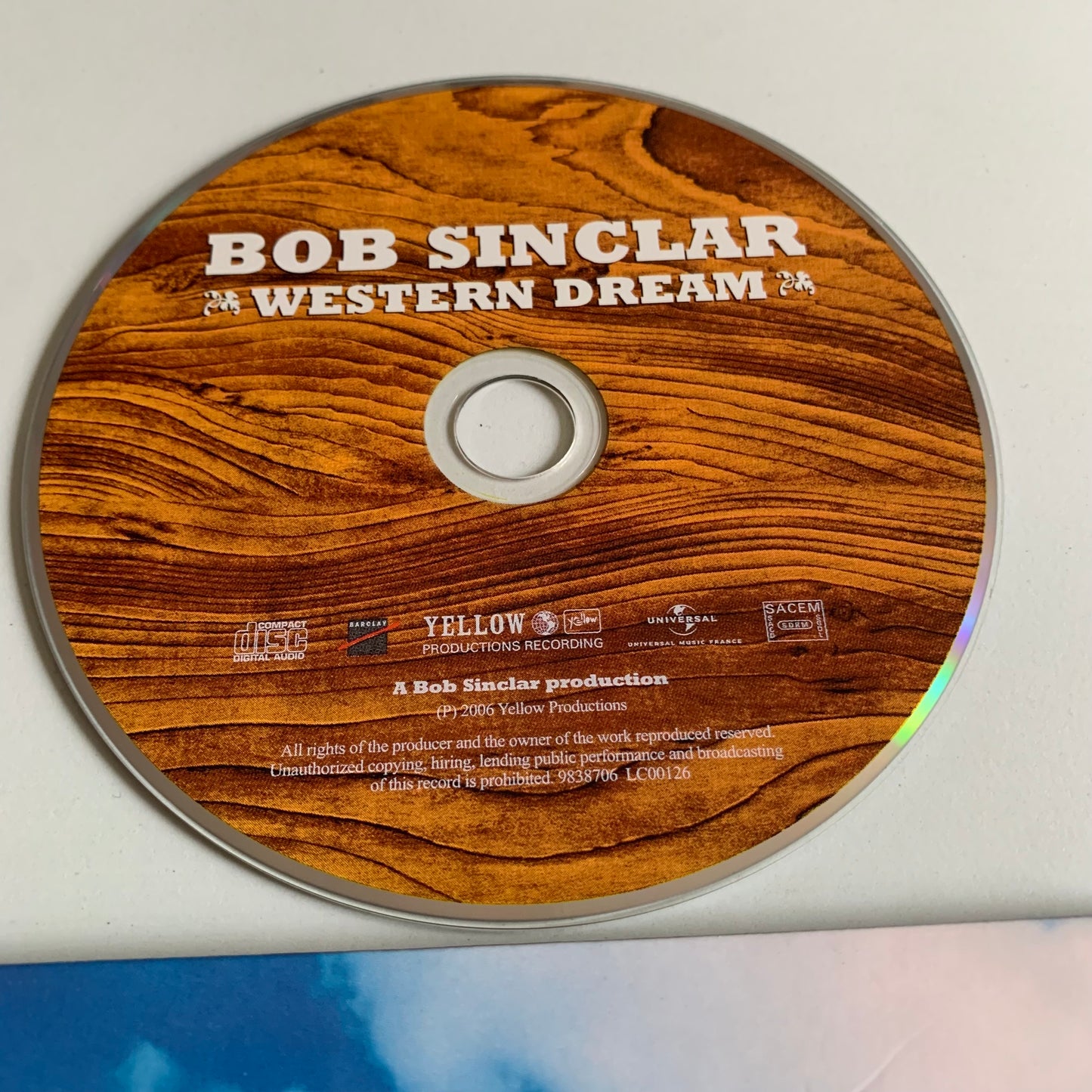 CD - Bob Sinclar - Western Dream - 2006 Occasion