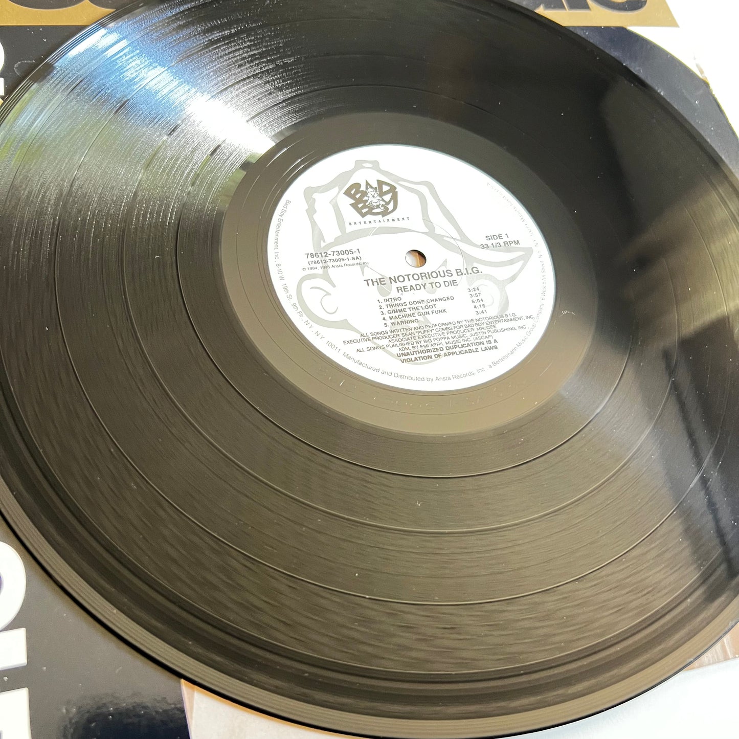 The Notorious B.I.G. - Ready To Die - OG Double LP 1995