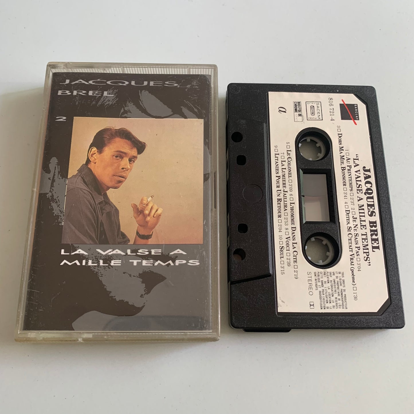 Jacques Brel - La Valse À Mille Temps - 1988 Occasion