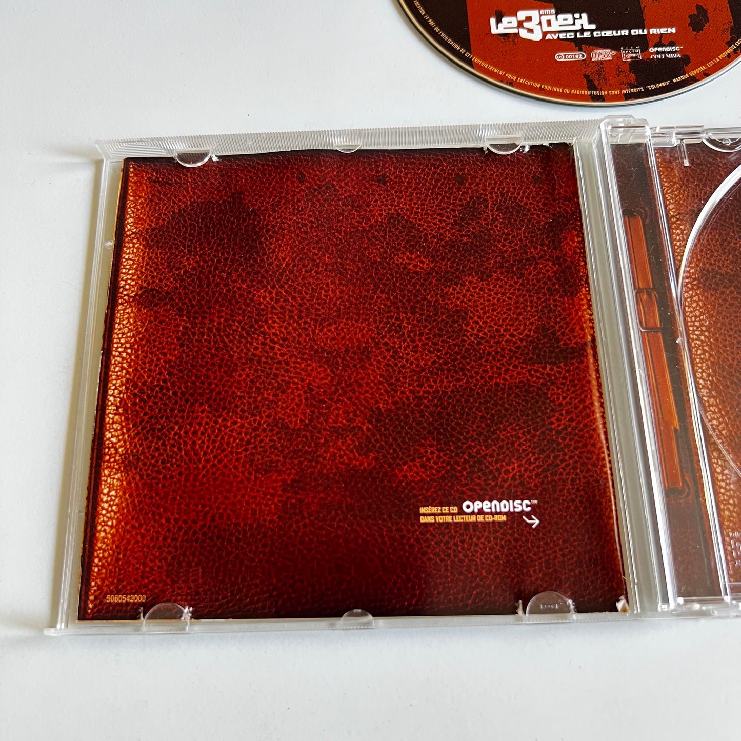 CD - Le 3ème Œil - Avec Le Cœur Ou Rien - 2002