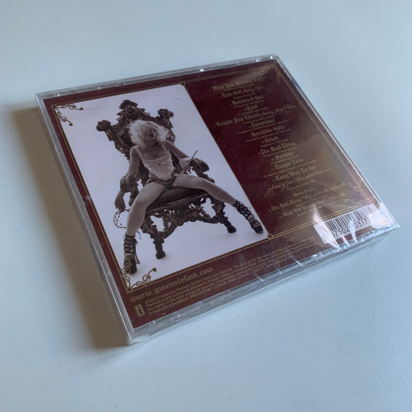 CD - Gwen Stefani - Love.Angel.Music.Baby. - 2004 Neuf sous Blister