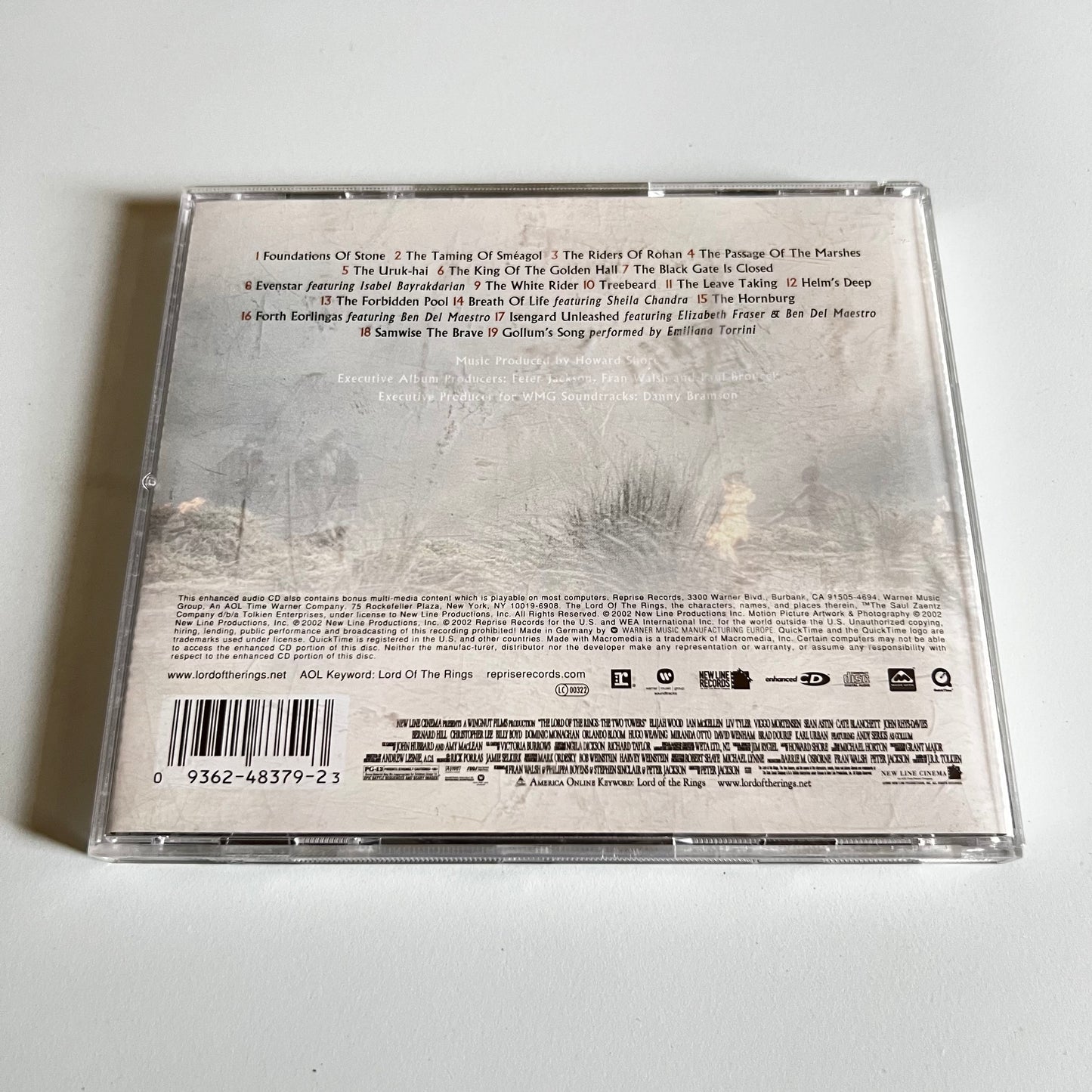 CD - The Lord Of  The Rings: The Two Towers (Original Motion Soundtrack) - 2002