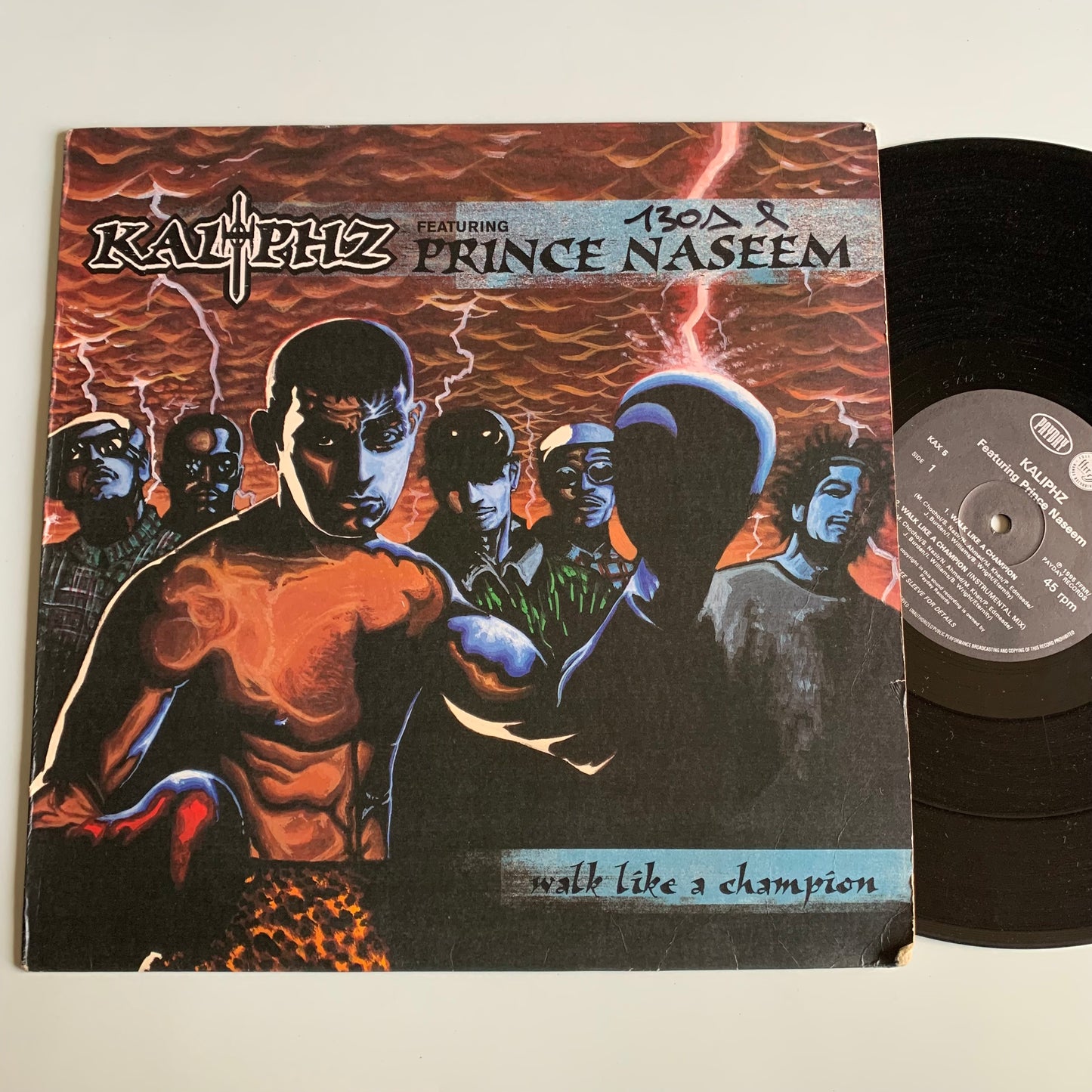 Kaliphz - Prince Naseem - Walk Like A Champion / Knockout Position - Single 1996