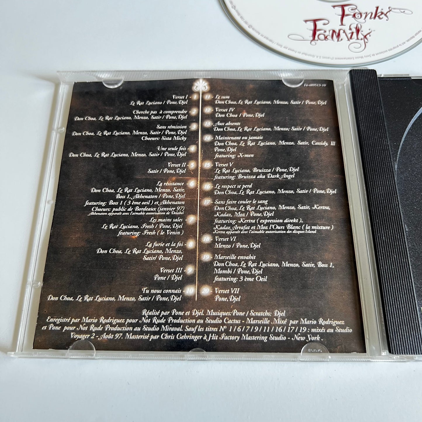 CD - Fonky Family - Si Dieu Veut - 1997