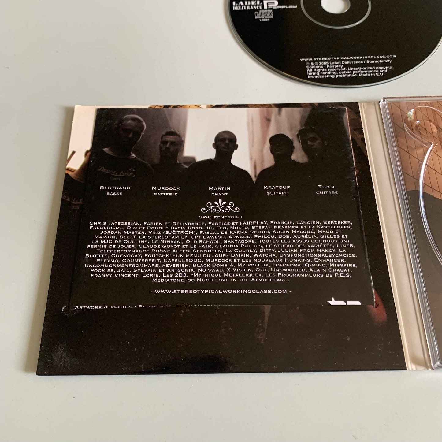 CD - Stereotypical Working Class - Sans Repères - 2005 Occasion