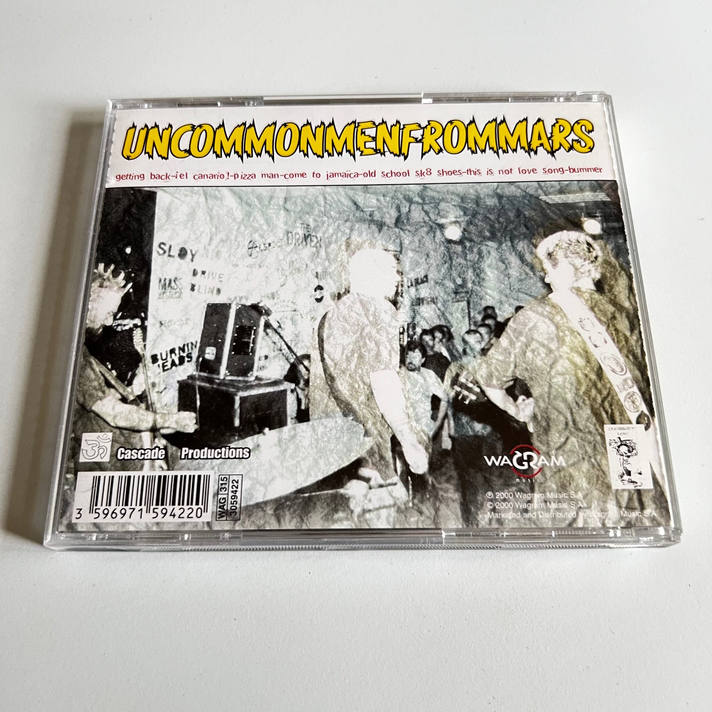 CD - Uncommonmenfrommars - Welcome To - 2000