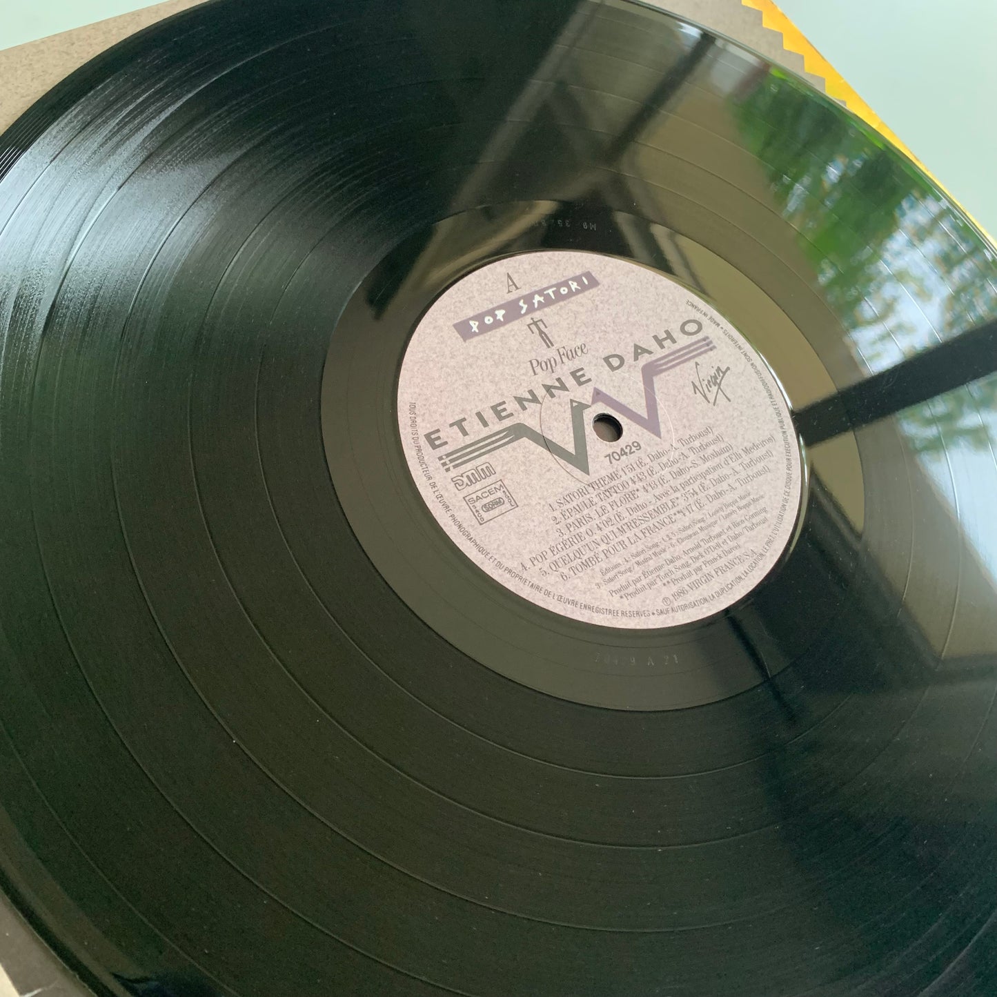 Etienne Daho - Pop Satori - LP 1986 Occasion