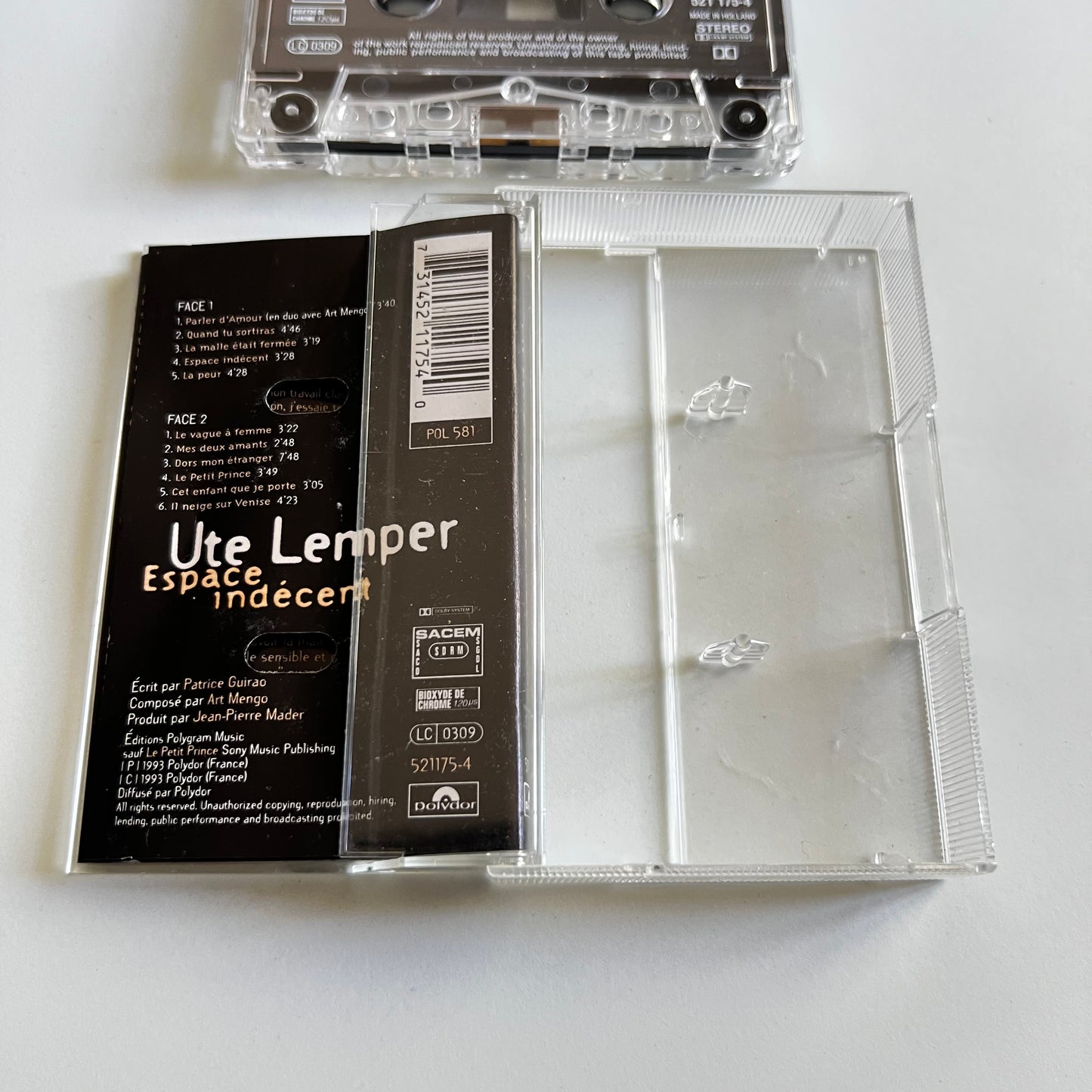 Ute Lemper - Espace Indécent - 1993