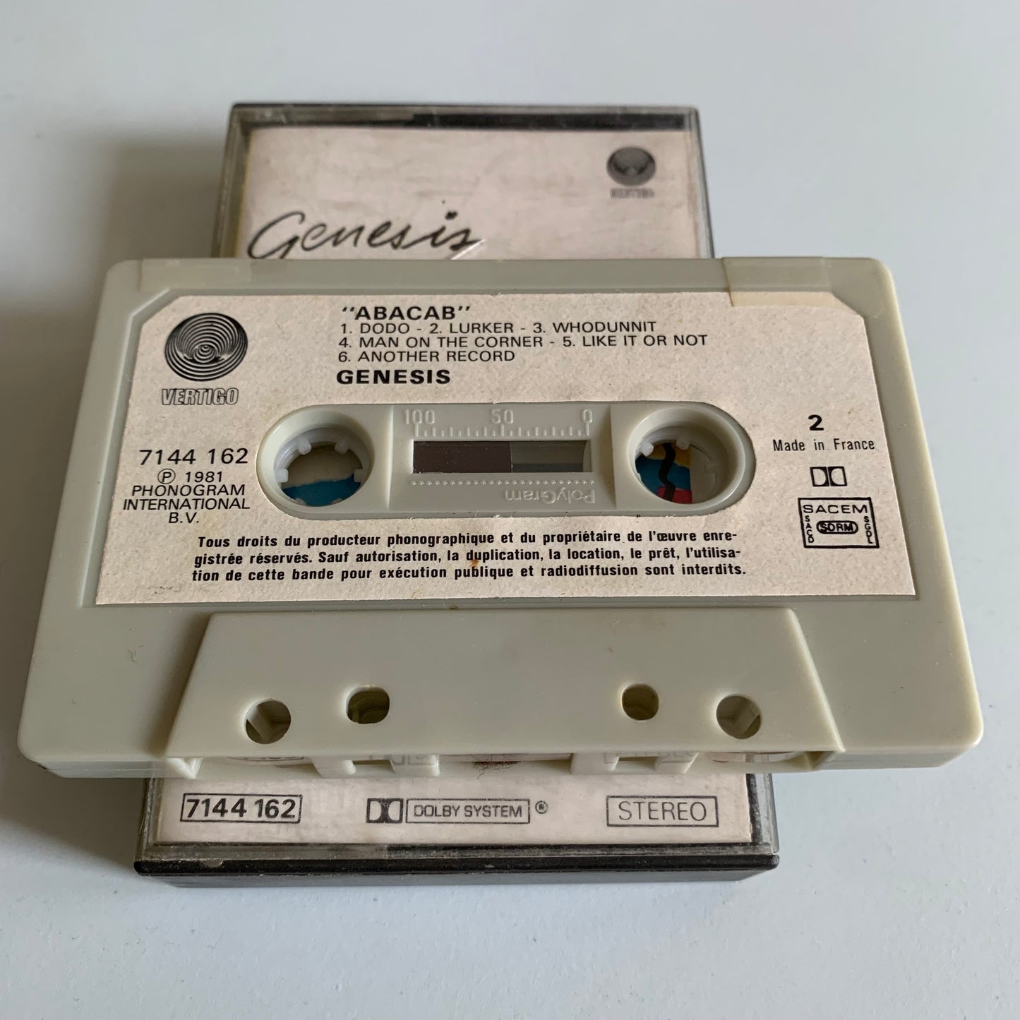 Genesis - Abacab - 1981 Occasion