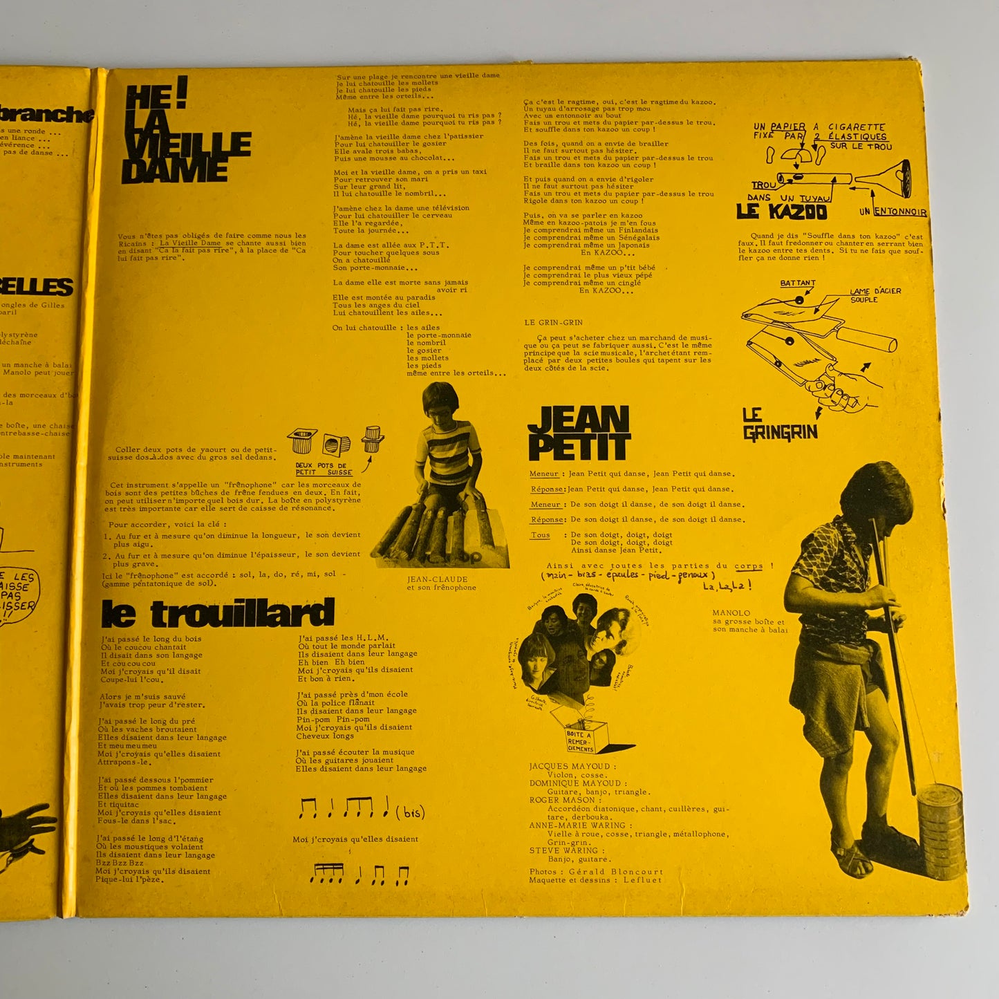 Steve Waring - La Baleine Bleue - 33 tours 1973 Occasion