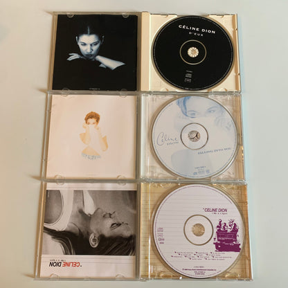 CD - Céline Dion - Lot 8 Album + 1 Maxi Single - Occasion