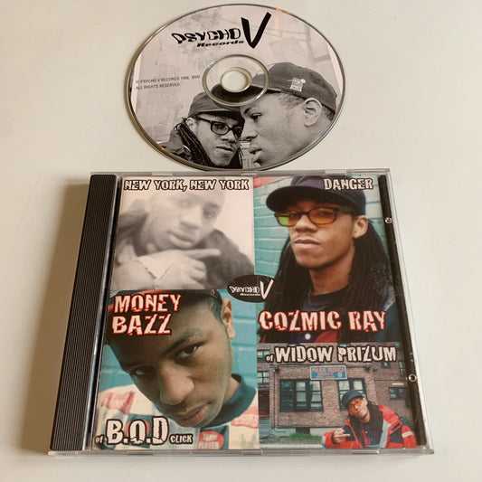 CD - Money Bazz - Cozmic Ray - New York, New York / Danger - Maxi Single 1998