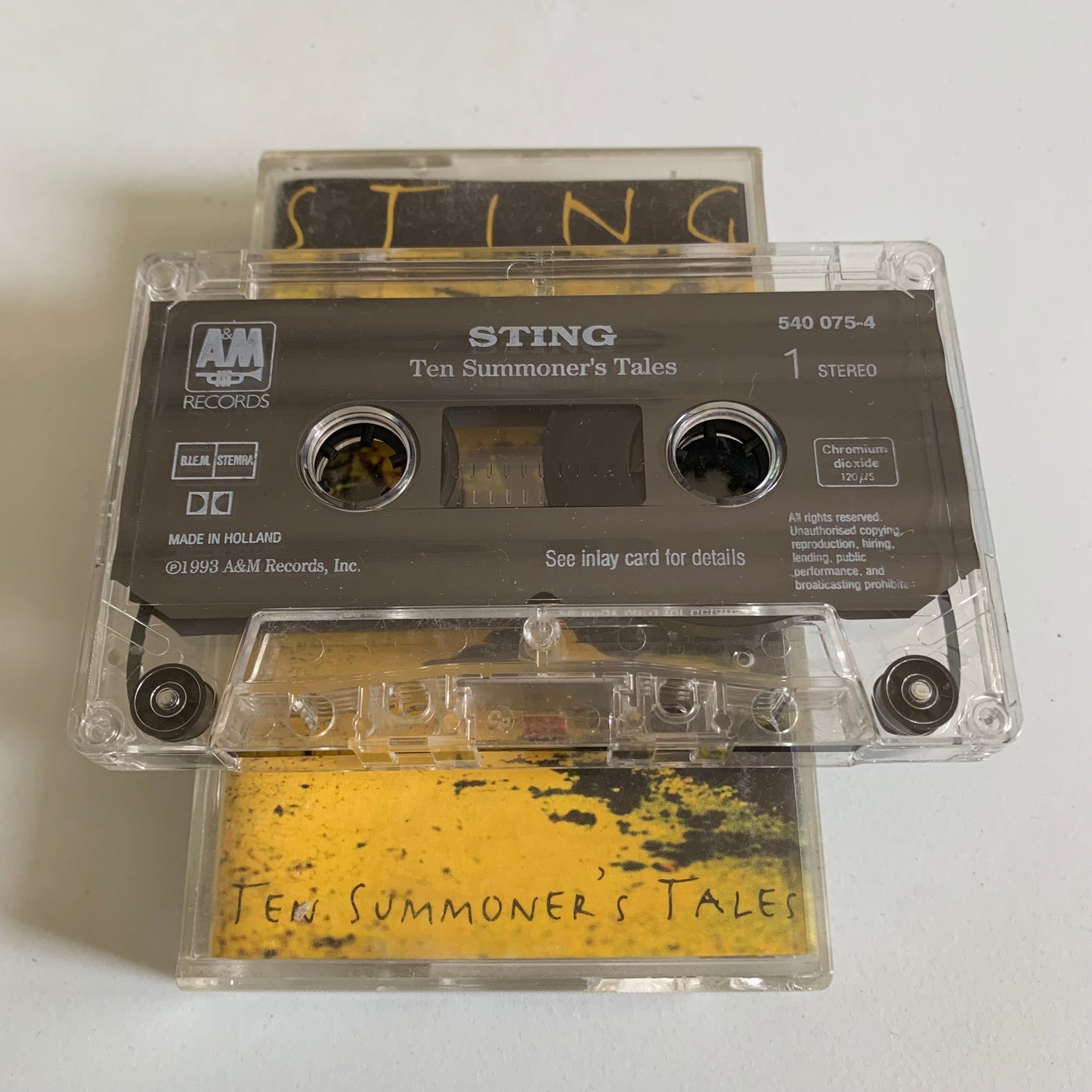 Sting - Ten Summoner’s Tales - 1993 Occasion