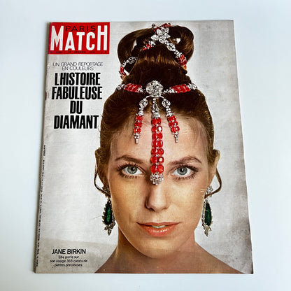 Paris Match - Jane Birkin - Nº 1080 17 Janvier 1970
