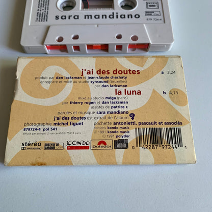 Sara Mandiano - J'ai Des Doutes - Single 1991 Occasion