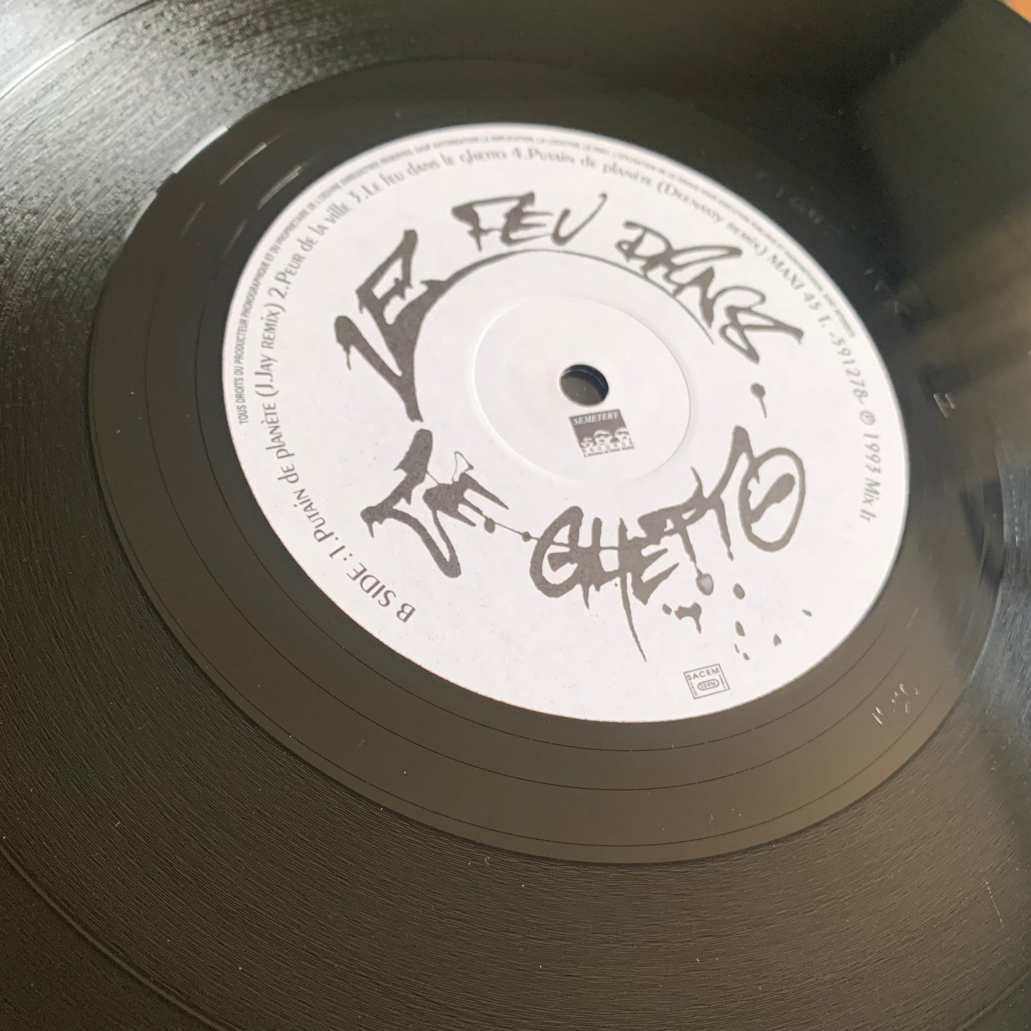 Timide Et Sans Complexe - Le Feu Dans Le Ghetto - Single 1993