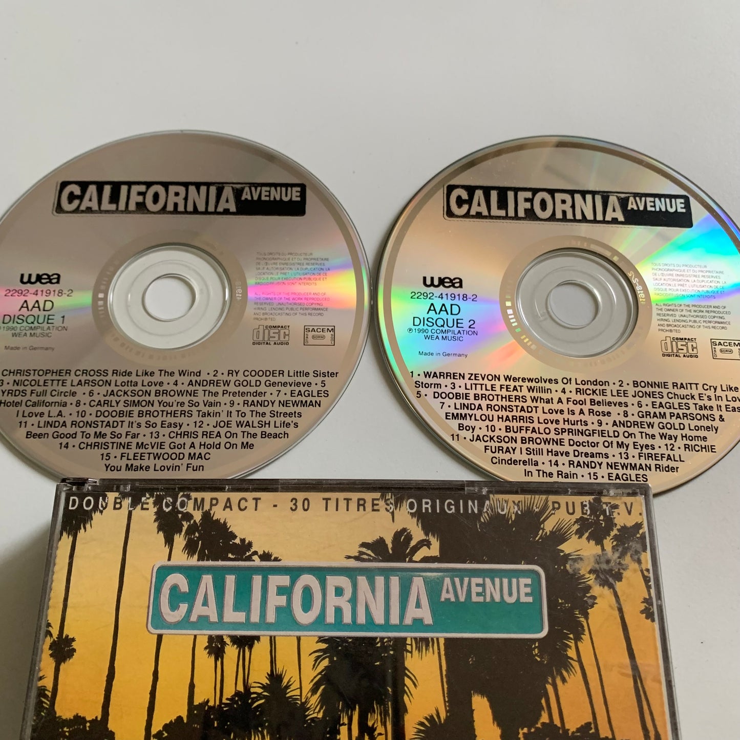 Variétés Compilation - California Avenue - 1990 Occasion