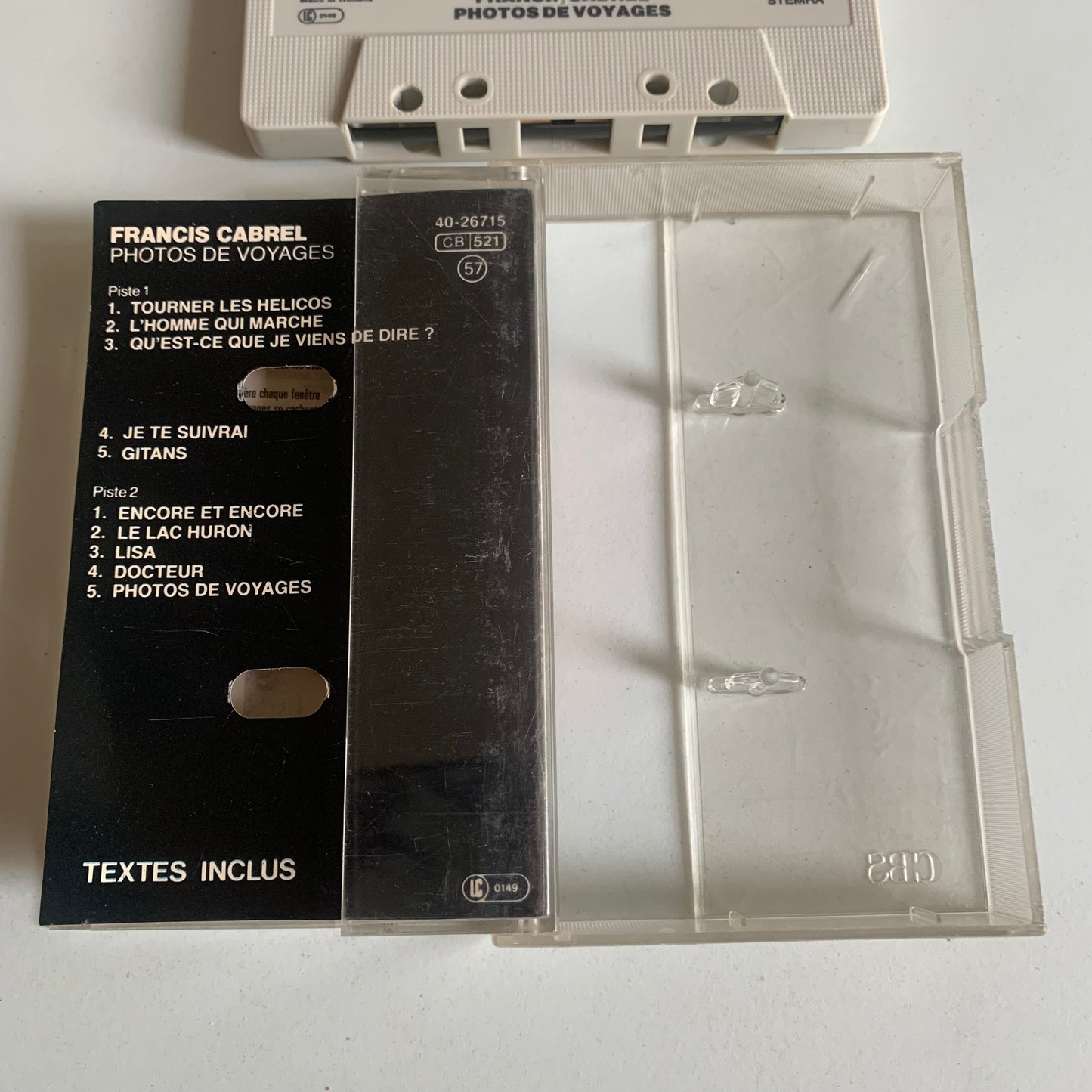 Francis Cabrel - Photos De Voyages - 1985 Occasion