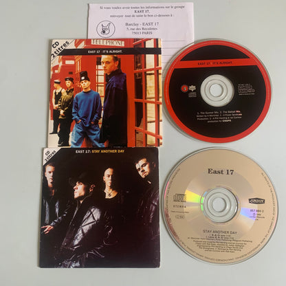 Lot CD Single - East 17 - It's Alright -  Stay Another Day - Occasion