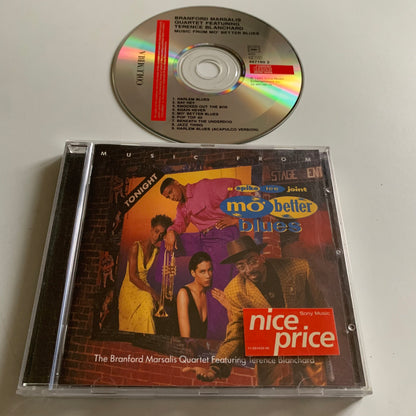 CD - Branford Marsalis Quartet - Terence Blanchard - Music From Mo' Better Blues - Occasion