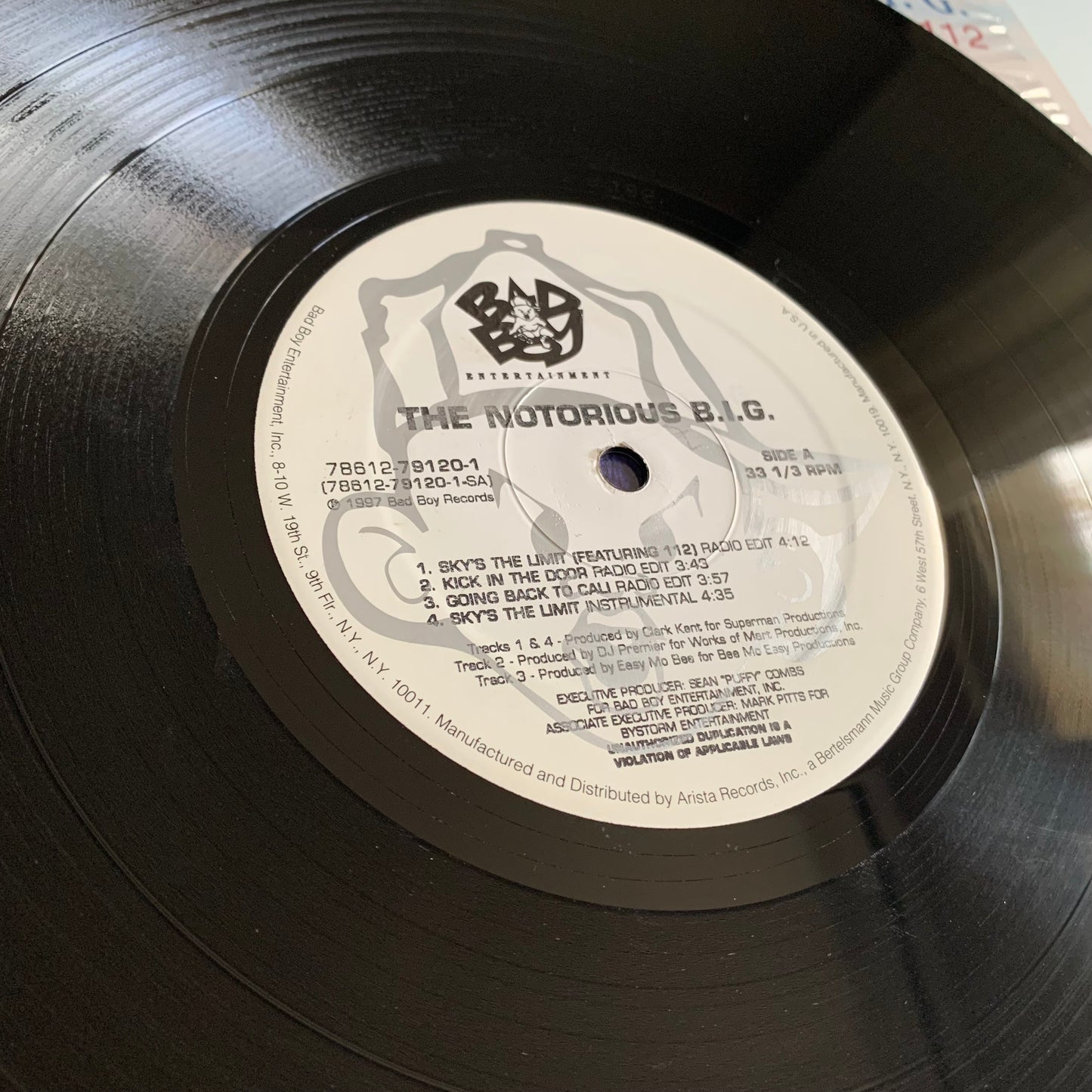 The Notorious B.I.G. - Sky's The Limit / Going Back To Cali / Kick In The Door - Single 1997