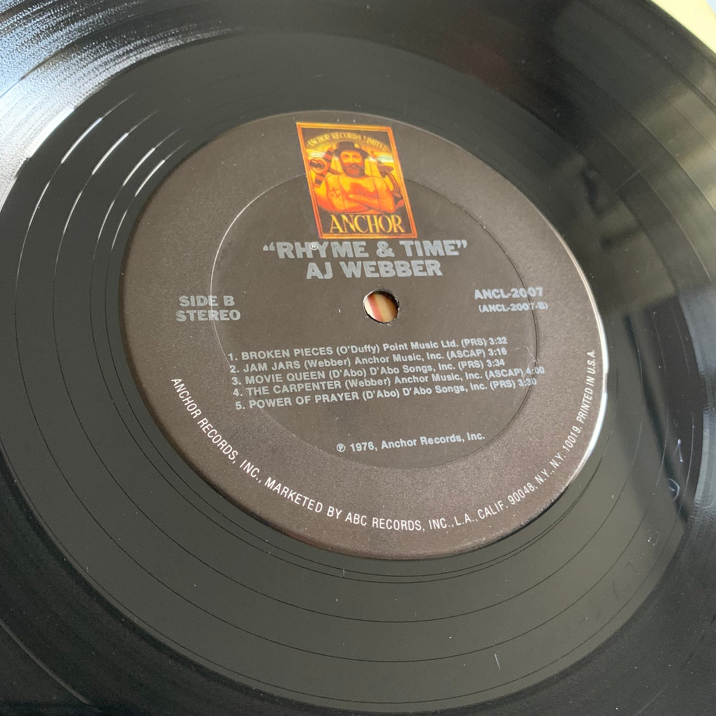 Aj Webber - Aj Webber - LP 1976