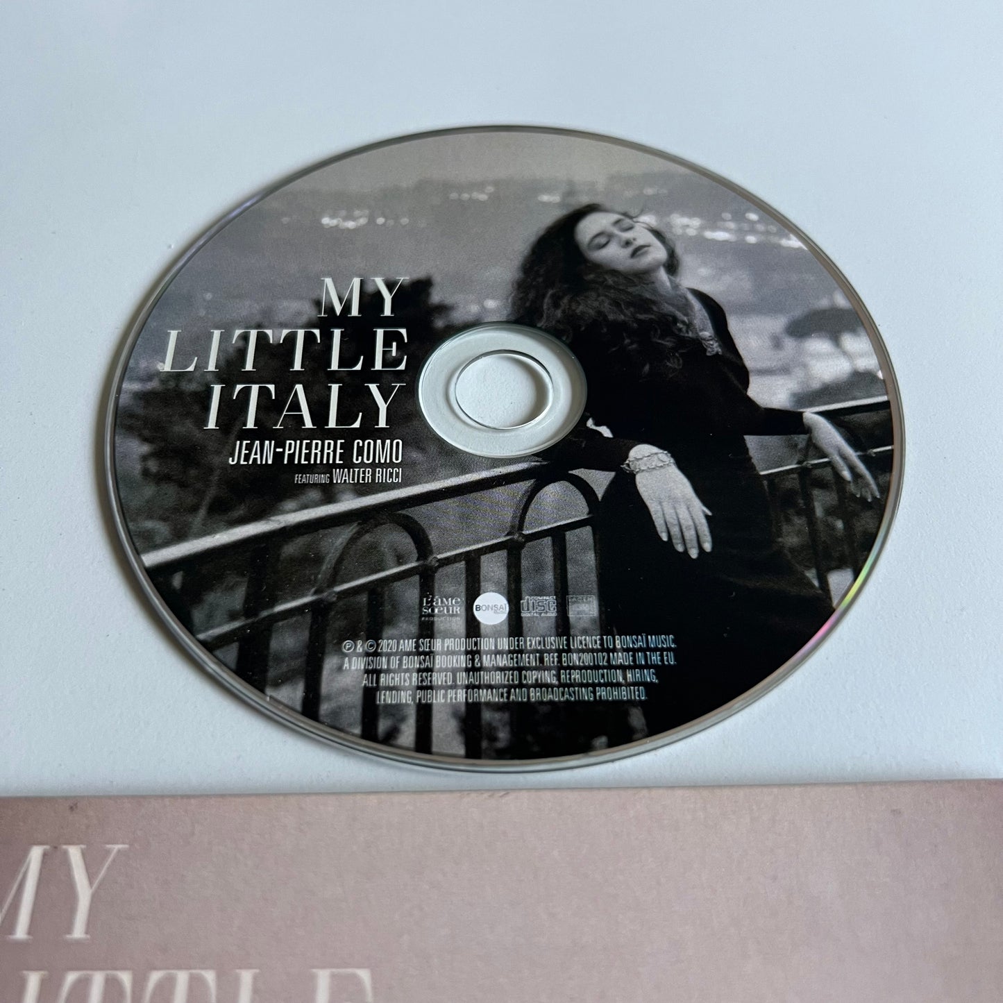 CD - Jean-Pierre Como - My Little Italy - 2020