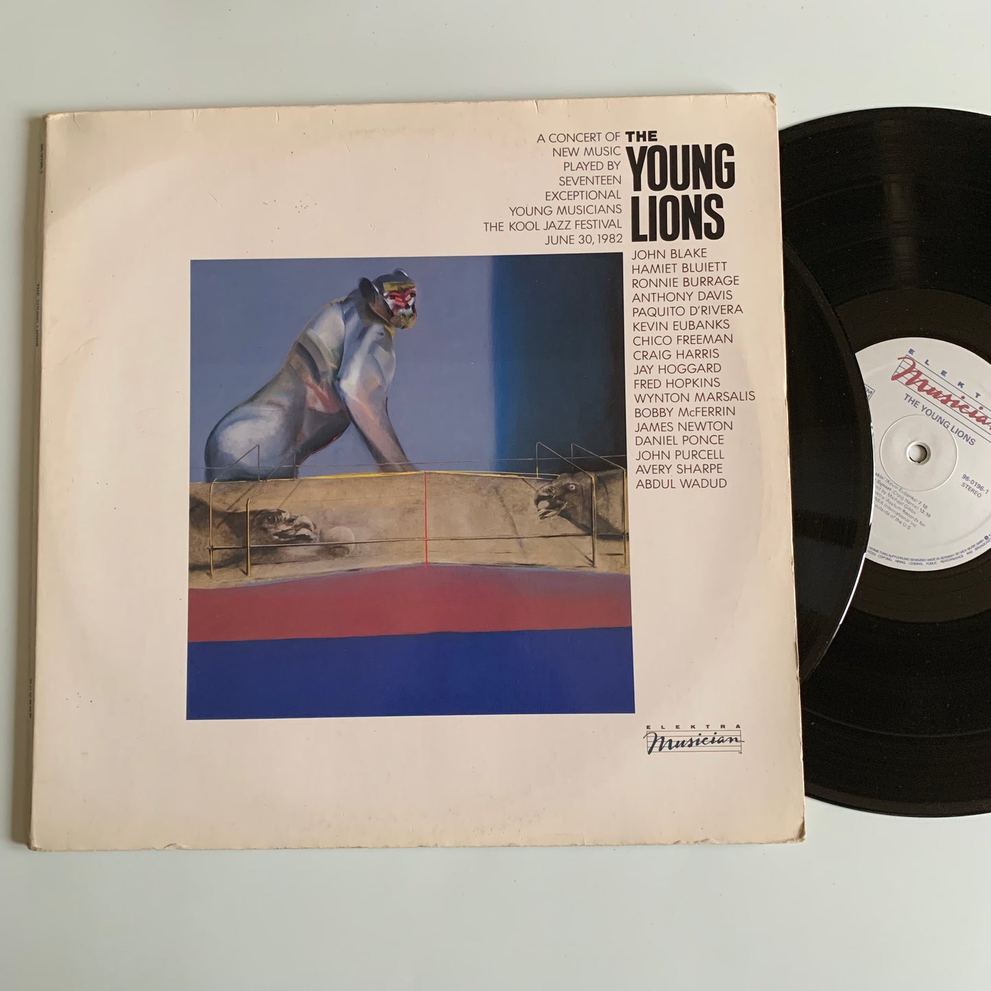 The Young Lions - Concert New Music Played Seventeen Exceptional Young Musicians - Double LP 1983