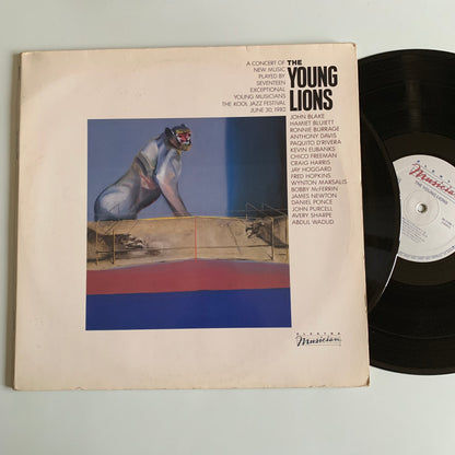 The Young Lions - Concert New Music Played Seventeen Exceptional Young Musicians - Double LP 1983