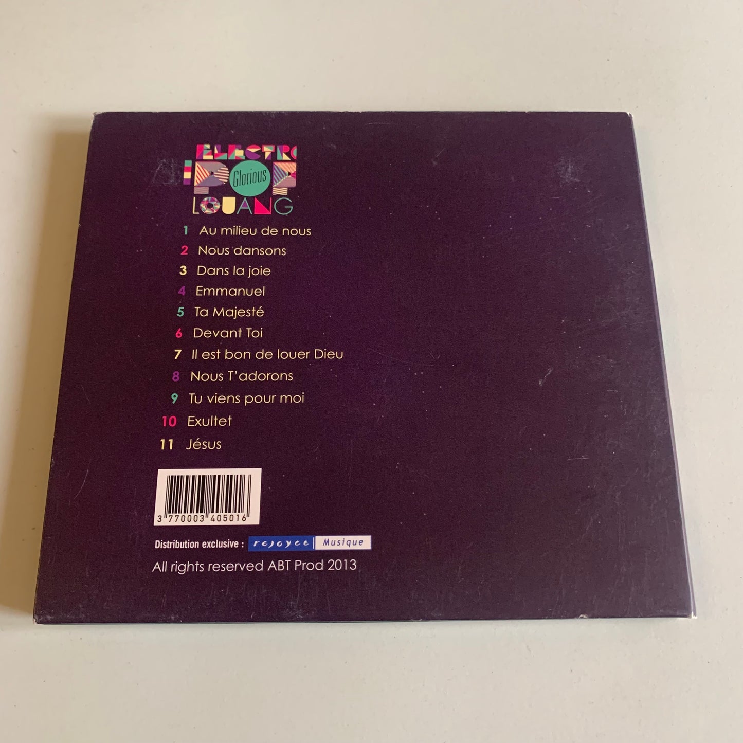 CD - Glorious - Electro Pop Louange - 2013 Occasion